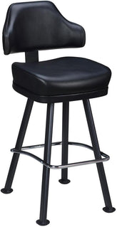 Valentino Premium Casino Bucket Bar Stool with Arched-Oval Frame19e3824dcf231f7d7a