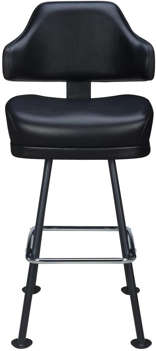 Valentino Premium Casino Bucket Bar Stool with Arched-Oval Frame19e3824dcf23ea15a5
