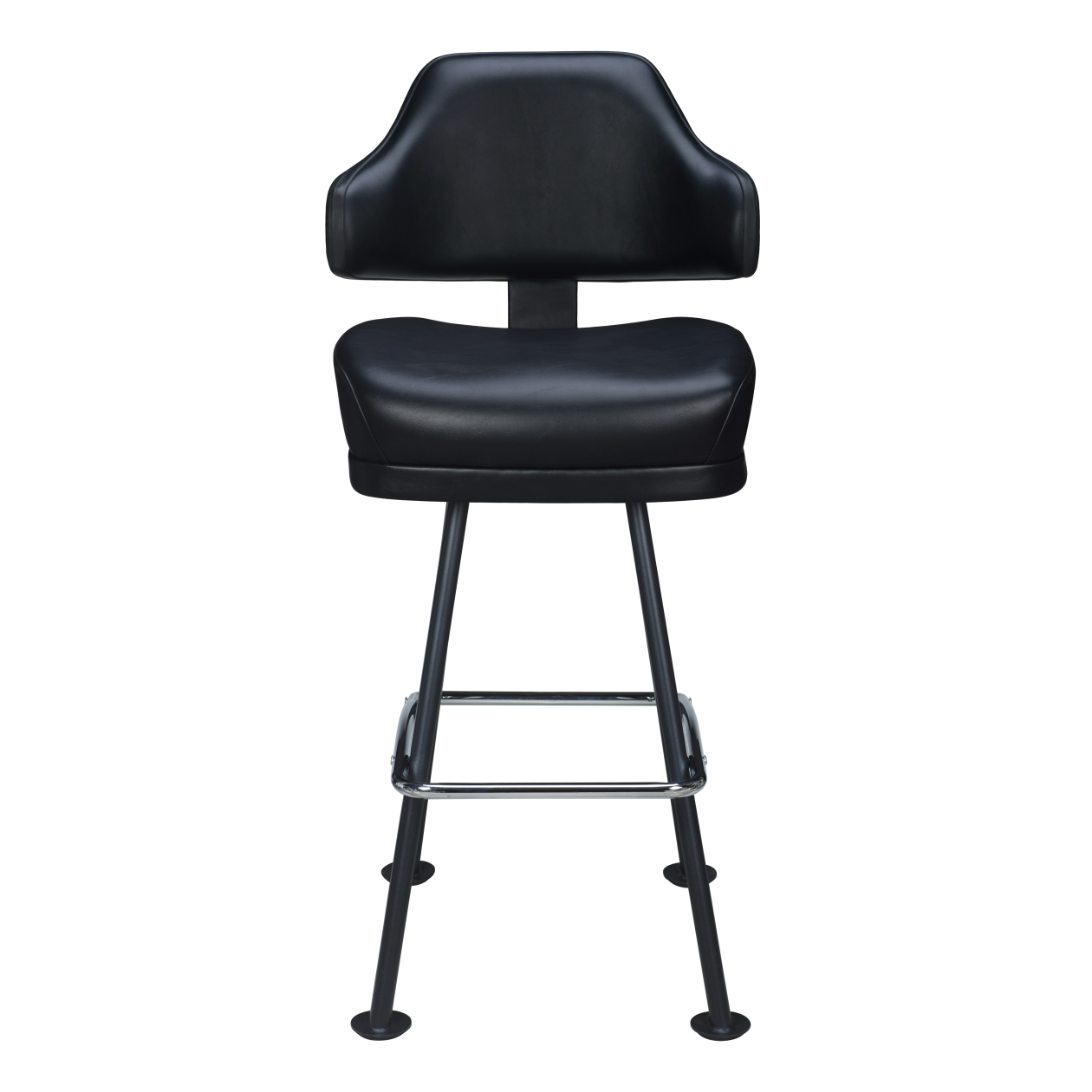 Valentino Premium Casino Bucket Bar Stool with Arched-Oval Frame19e3824dcf23ea15a5