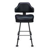 Valentino Premium Casino Bucket Bar Stool with Arched-Oval Frame19e3824dcf23ea15a5