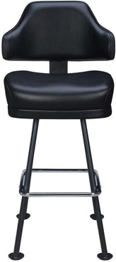 Valentino Premium Casino Bucket Bar Stool with Arched-Oval Frame19e3824dcf23ea15a5