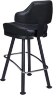 Valentino Premium Casino Bucket Bar Stool with Arched-Oval Frame19e3824dcf26ad5687