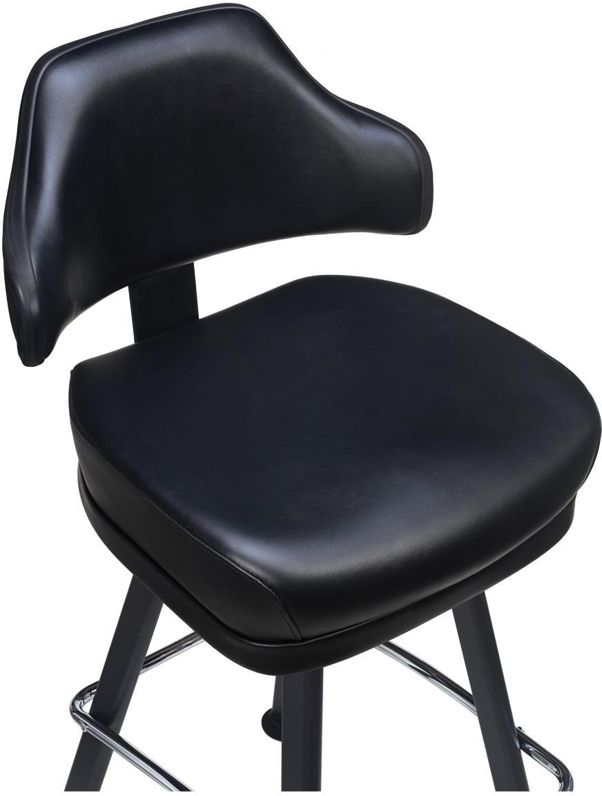 Valentino Premium Casino Bucket Bar Stool with Arched-Oval Frame19e3824dcf233582c8