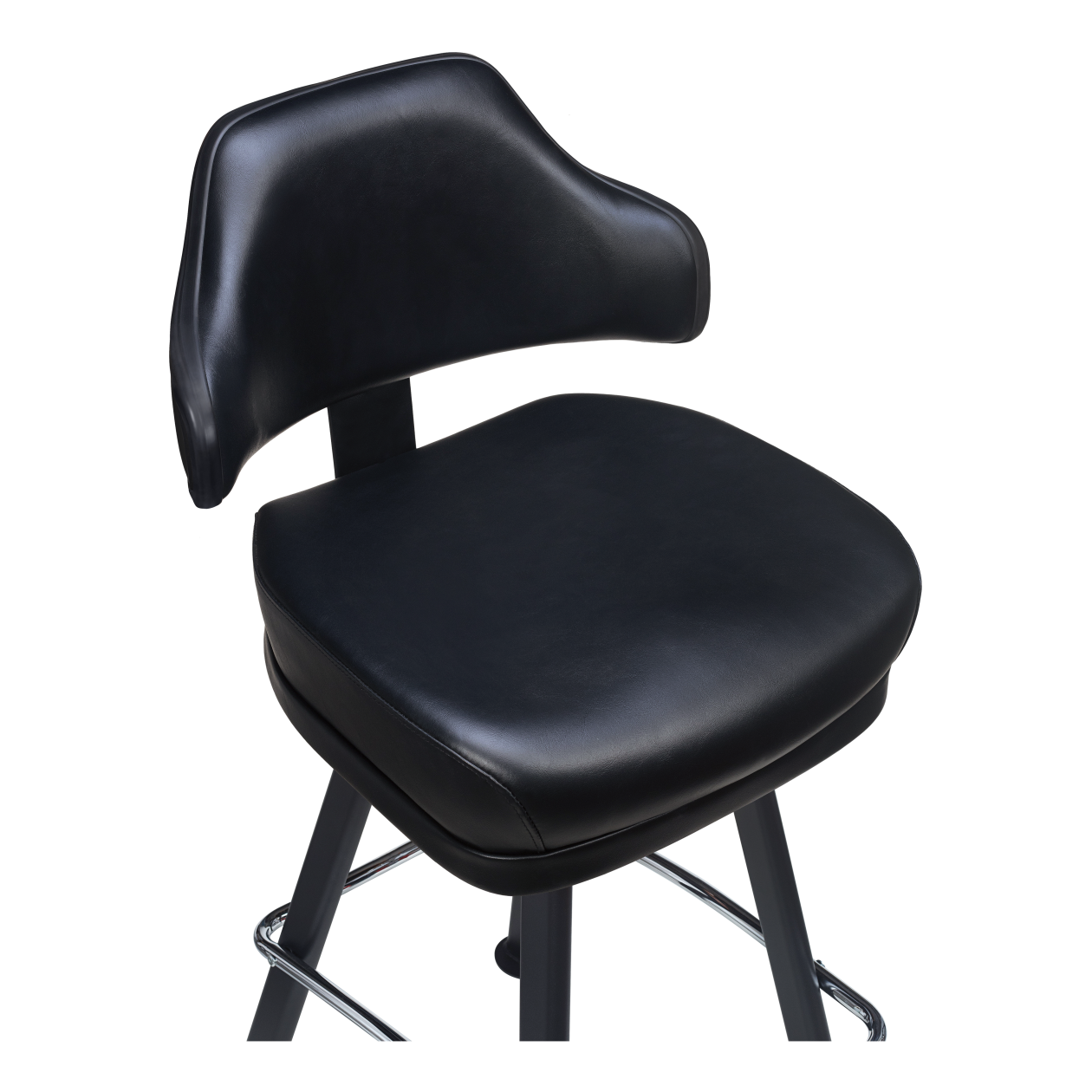 Valentino Premium Casino Bucket Bar Stool with Arched-Oval Frame19e3824dcf233582c8