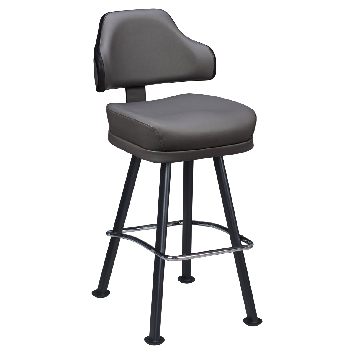 Valentino Premium Casino Bucket Bar Stool with Arched-Oval Frame1a08218cf5d92b1b3