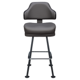 Valentino Premium Casino Bucket Bar Stool with Arched-Oval Frame1a08218cf5d63ed162