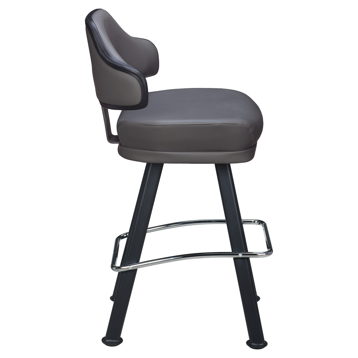 Valentino Premium Casino Bucket Bar Stool with Arched-Oval Frame1a08218cf5d4d80634