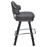 Valentino Premium Casino Bucket Bar Stool with Arched-Oval Frame1a08218cf5d4d80634