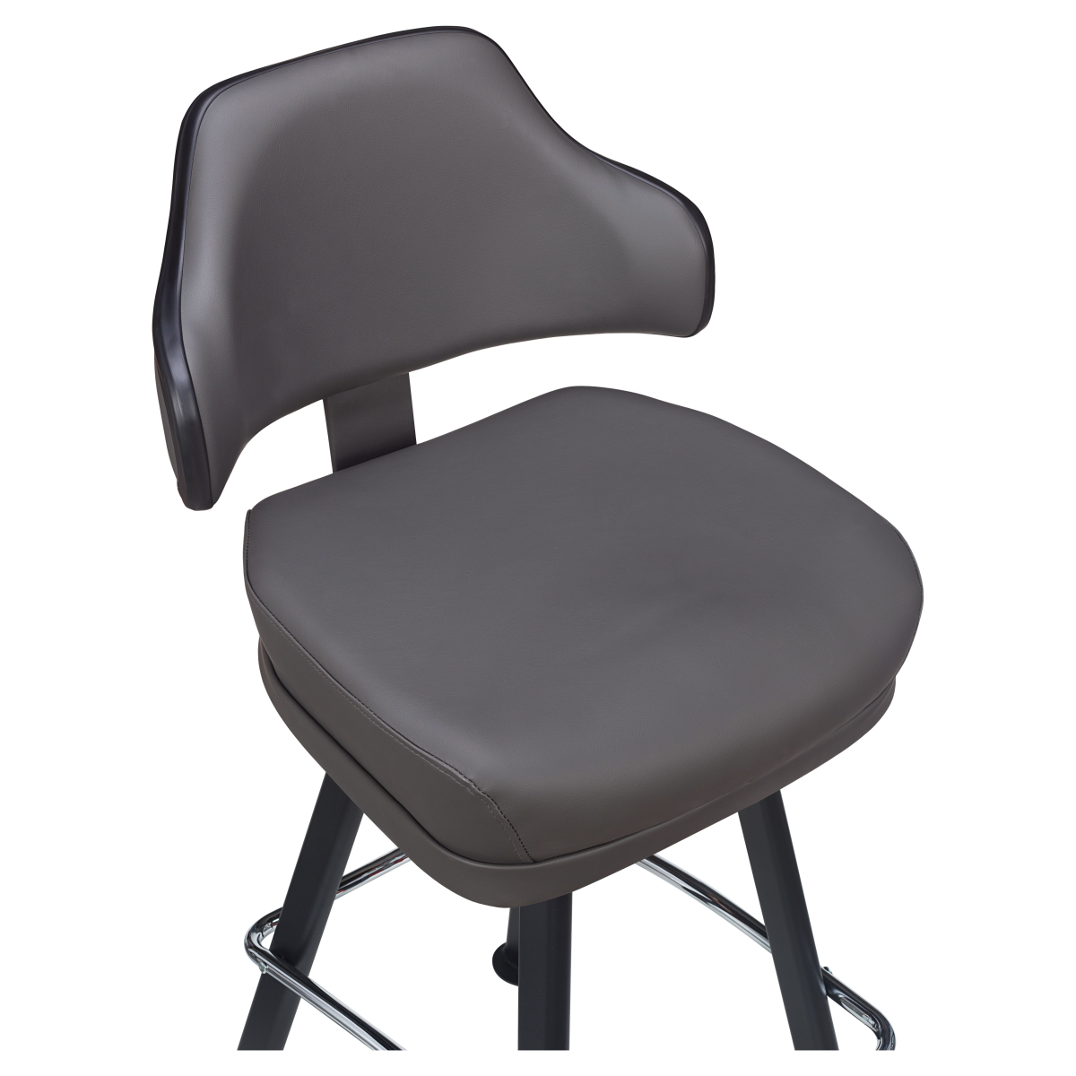 Valentino Premium Casino Bucket Bar Stool with Arched-Oval Frame1a08218cf5d5473b2d