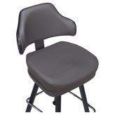 Valentino Premium Casino Bucket Bar Stool with Arched-Oval Frame1a08218cf5d5473b2d