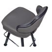 Valentino Premium Casino Bucket Bar Stool with Arched-Oval Frame1a08218cf5d1399ca5