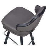 Valentino Premium Casino Bucket Bar Stool with Arched-Oval Frame1a08218cf5d1399ca5