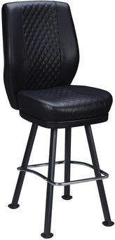 Bruno Diamond Back Premium Bucket Bar Stool with Arched-Oval Frame19e3828697d738dd52