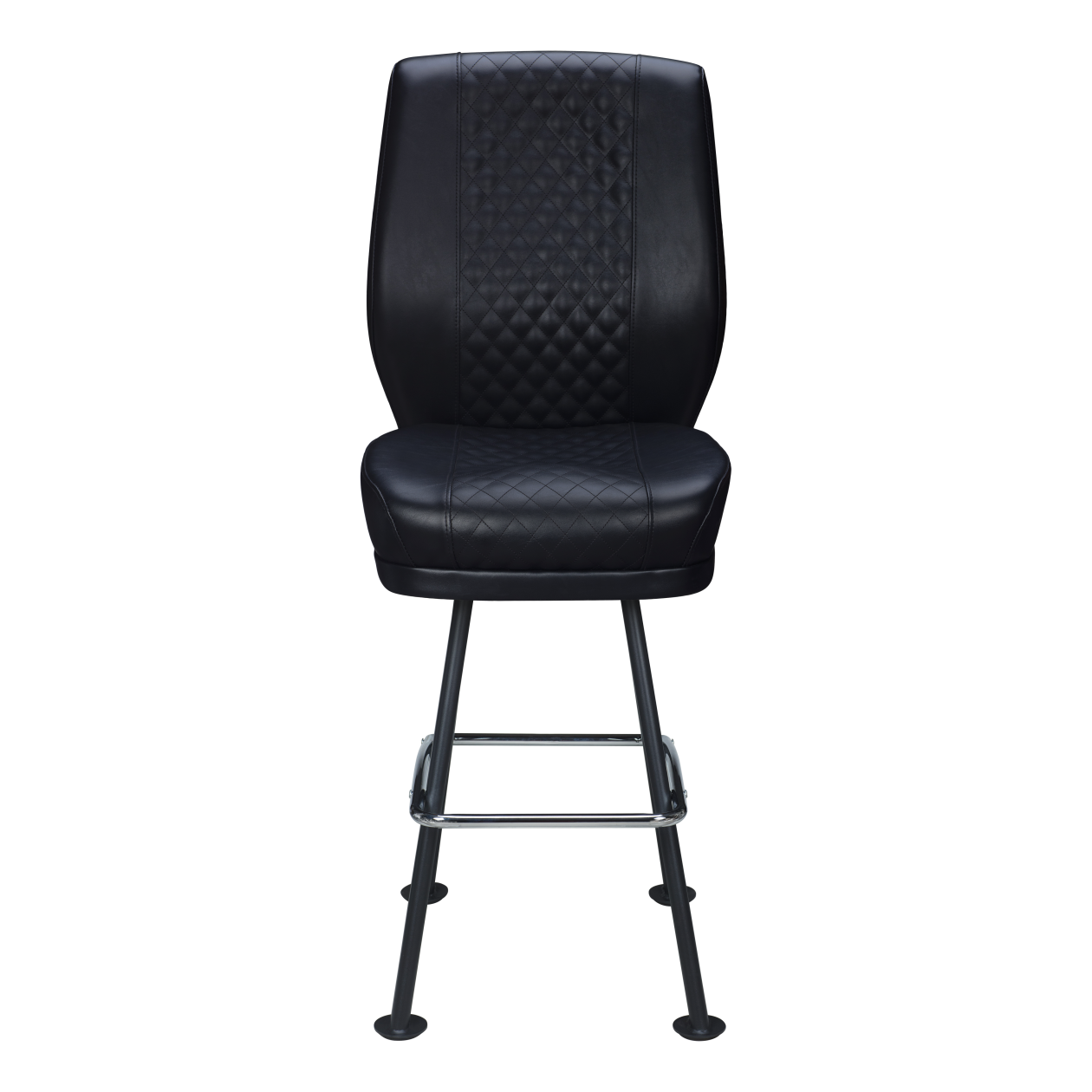 Bruno Diamond Back Premium Bucket Bar Stool with Arched-Oval Frame19e3828697d1d4cc14