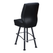 Bruno Diamond Back Premium Bucket Bar Stool with Arched-Oval Frame19e3828697d5c91079