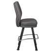Bruno Diamond Back Premium Bucket Bar Stool with Arched-Oval Frame1a08218a035fb43b