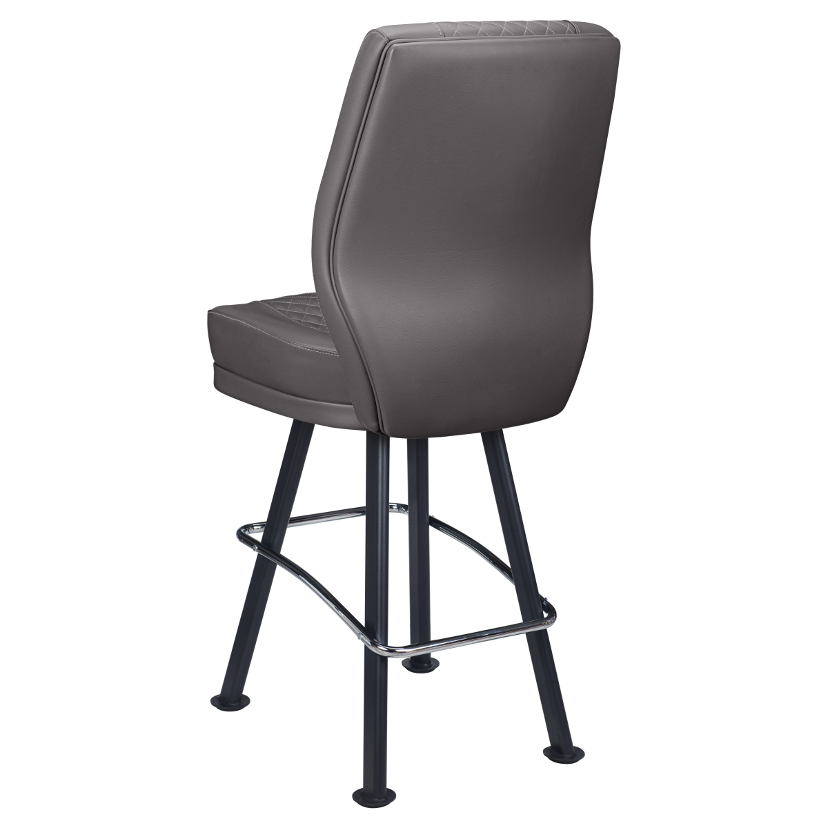 Bruno Diamond Back Premium Bucket Bar Stool with Arched-Oval Frame1a08218a0351c4da63