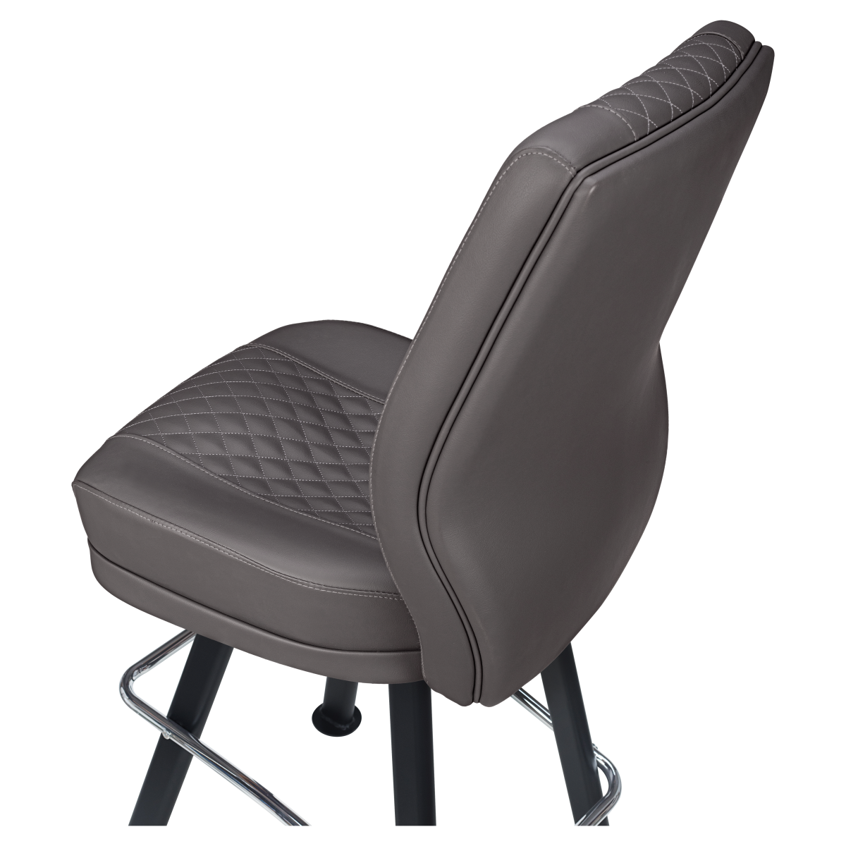Bruno Diamond Back Premium Bucket Bar Stool with Arched-Oval Frame1a08218a0352415b71