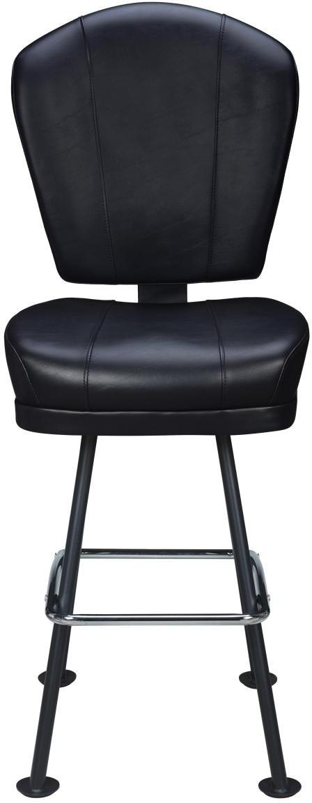 Remi 3-Channel Premium Casino Bucket Bar Stool with Arched-Oval Frame19e382c50bf57ceca7