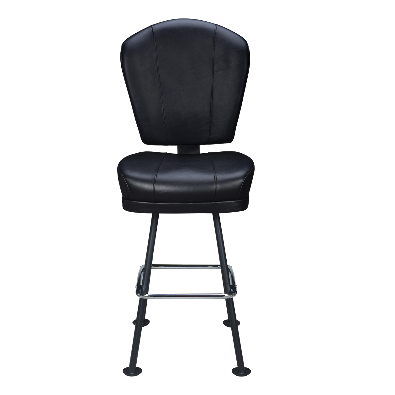 Remi 3-Channel Premium Casino Bucket Bar Stool with Arched-Oval Frame19e382c50bf57ceca7