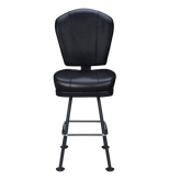 Remi 3-Channel Premium Casino Bucket Bar Stool with Arched-Oval Frame19e382c50bf57ceca7