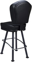 Remi 3-Channel Premium Casino Bucket Bar Stool with Arched-Oval Frame19e382c50bf52fa31c