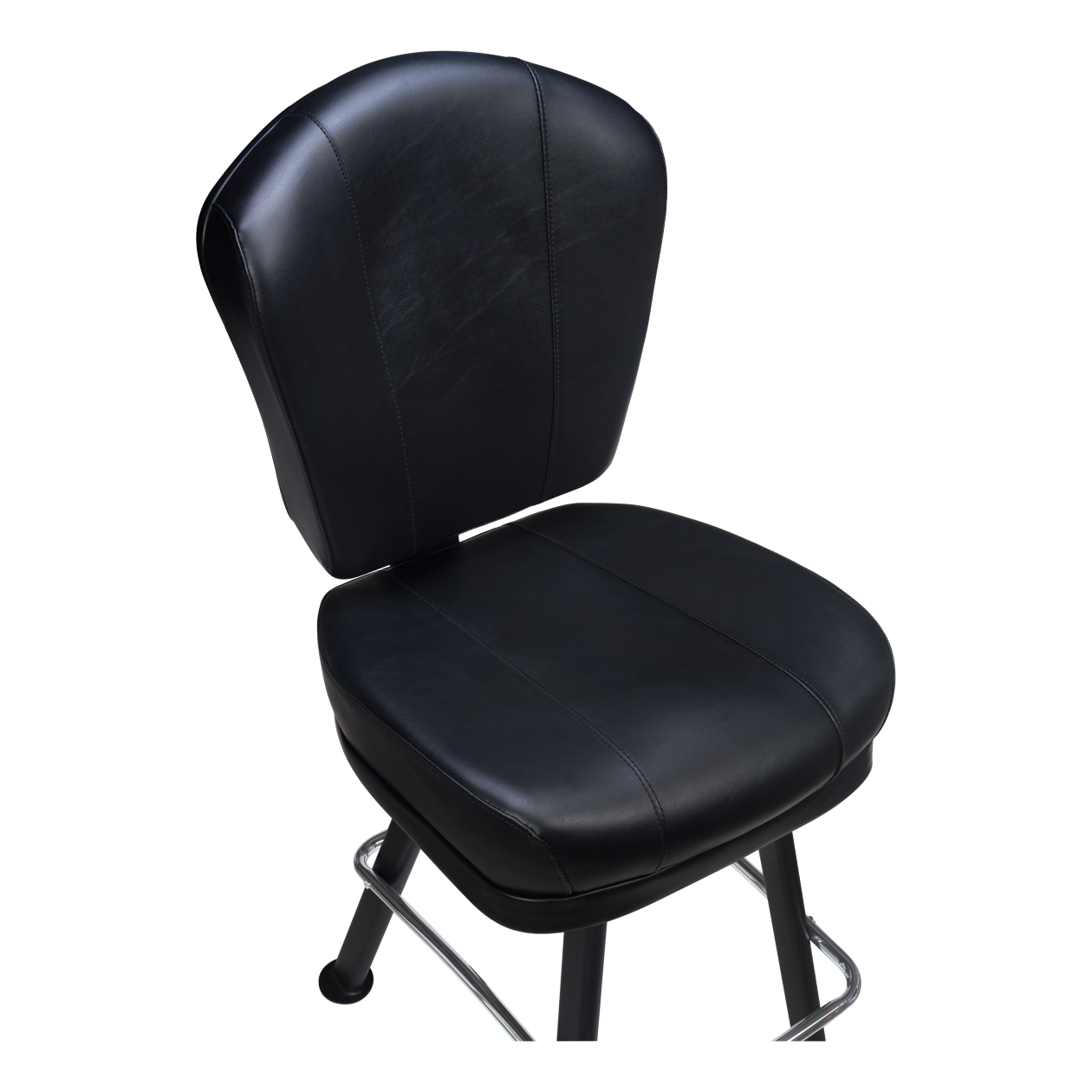 Remi 3-Channel Premium Casino Bucket Bar Stool with Arched-Oval Frame19e382c50bf6f0169f