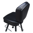 Remi 3-Channel Premium Casino Bucket Bar Stool with Arched-Oval Frame19e382c50bf4a45907