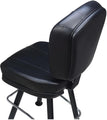 Remi 3-Channel Premium Casino Bucket Bar Stool with Arched-Oval Frame19e382c50bf4a45907