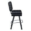 Belvedere Tufted Premium Bucket Bar Stool with Arched-Oval Frame19e3826b758ca92f8