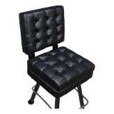 Belvedere Tufted Premium Bucket Bar Stool with Arched-Oval Frame19e3826b75861bbff1