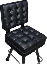 Belvedere Tufted Premium Bucket Bar Stool with Arched-Oval Frame19e3826b75861bbff1