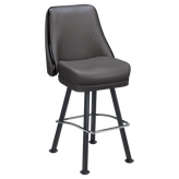 Monaco Premium Casino Bucket Bar Stool with Arched-Oval Frame1a08215d41c6e6cc0e