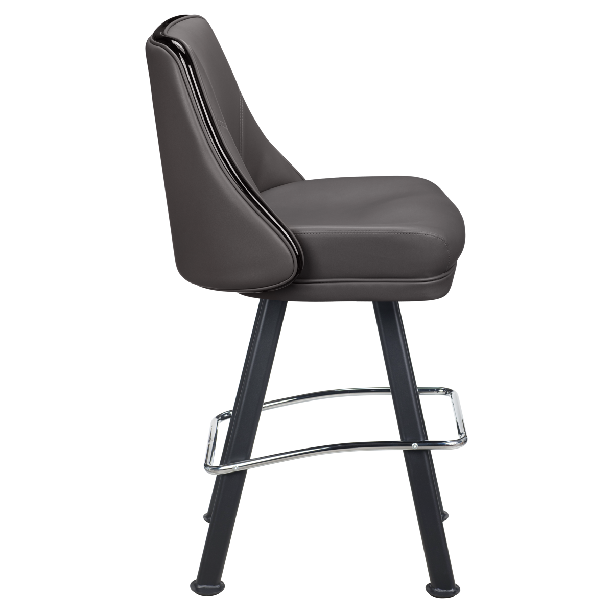 Monaco Premium Casino Bucket Bar Stool with Arched-Oval Frame1a08215d41c616c52b