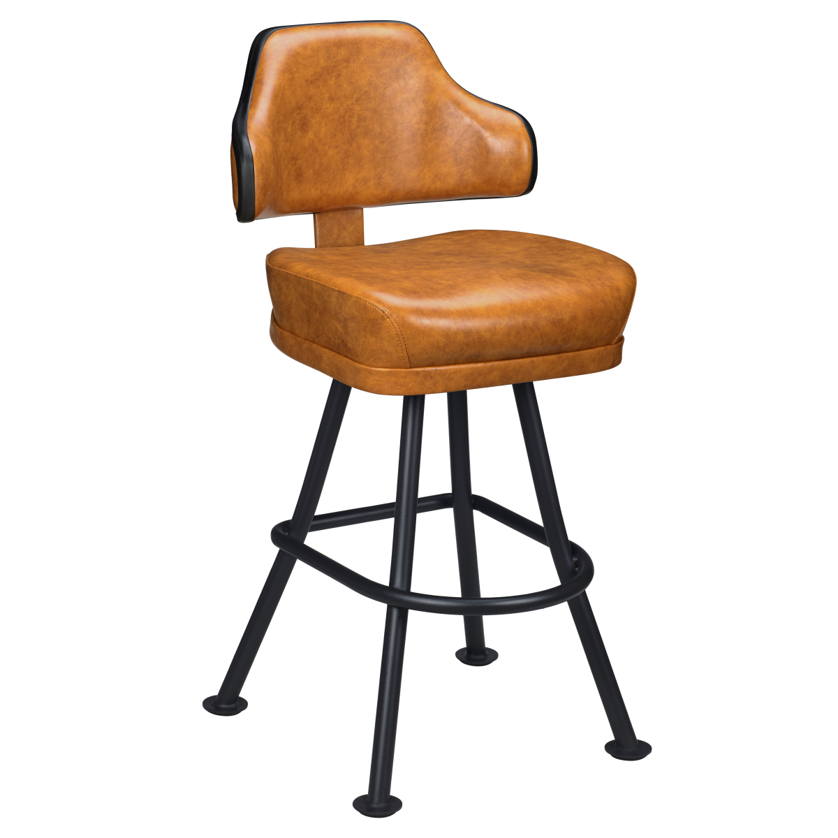 Valentino Premium Casino Bucket Bar Stool with Orbit Frame1a0821812b7628aa3