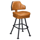 Valentino Premium Casino Bucket Bar Stool with Orbit Frame1a0821812b7628aa3
