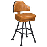 Valentino Premium Casino Bucket Bar Stool with Orbit Frame1a0821812b7628aa3