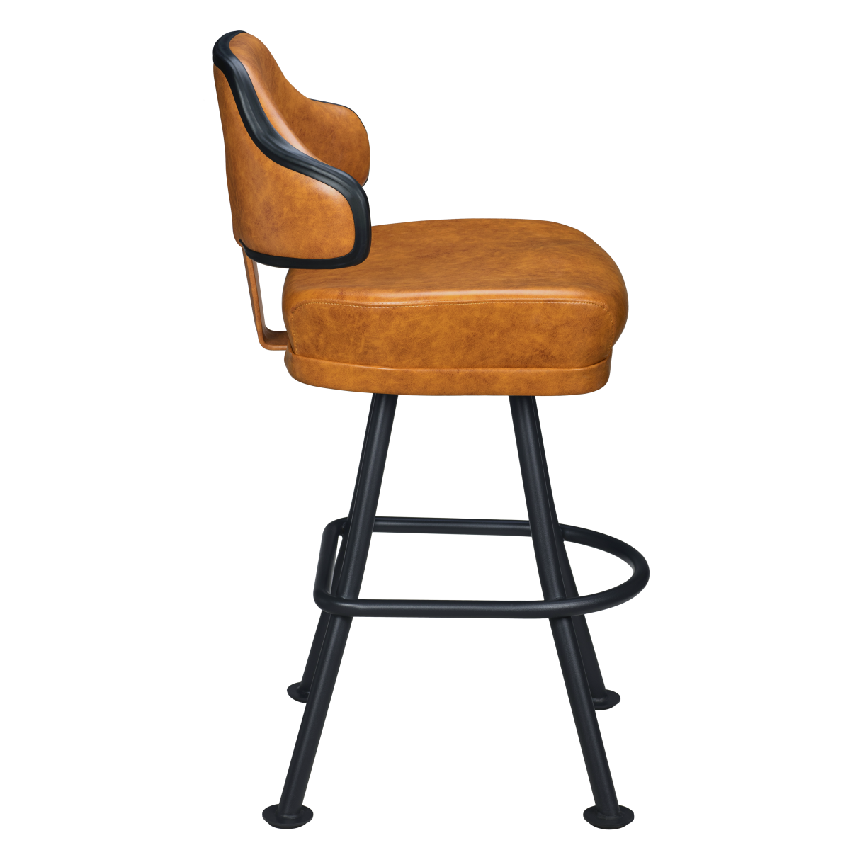 Valentino Premium Casino Bucket Bar Stool with Orbit Frame1a0821812b744eacba