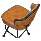 Valentino Premium Casino Bucket Bar Stool with Orbit Frame1a0821812b72893c40