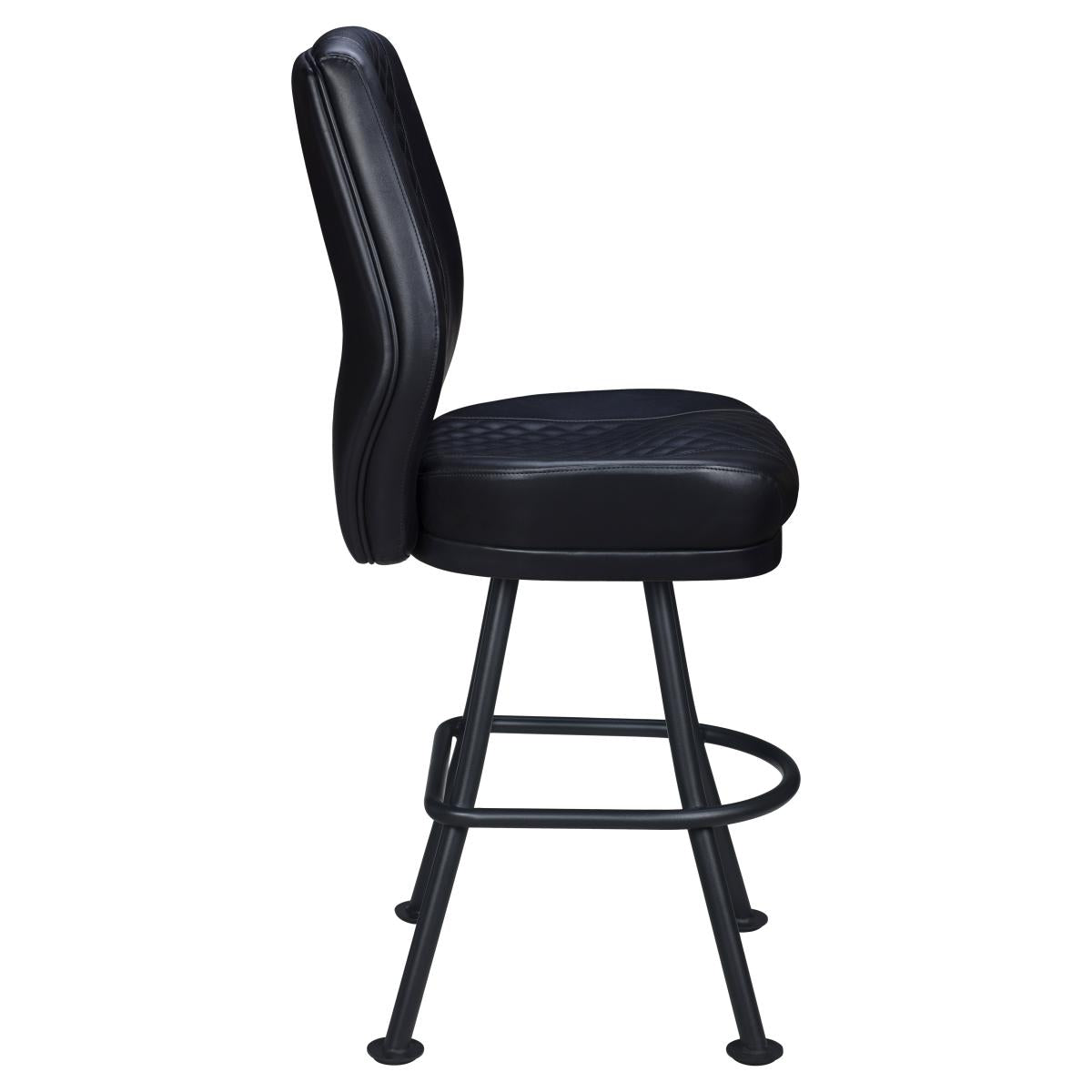 Bruno Diamond Back Premium Bucket Bar Stool with Orbit Frame1a08217e4d44b11469