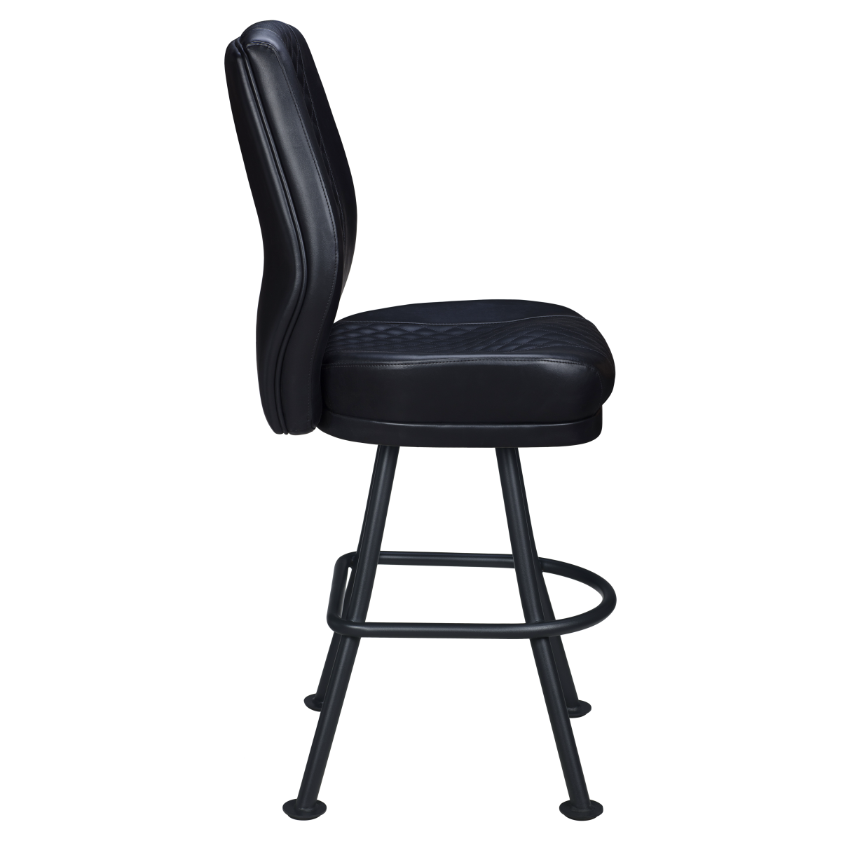 Bruno Diamond Back Premium Bucket Bar Stool with Orbit Frame1a08217e4d44b11469