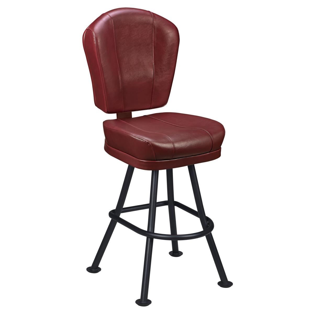 Remi 3-Channel Premium Casino Bucket Bar Stool with Orbit Frame1a08217b3fb1f357ee