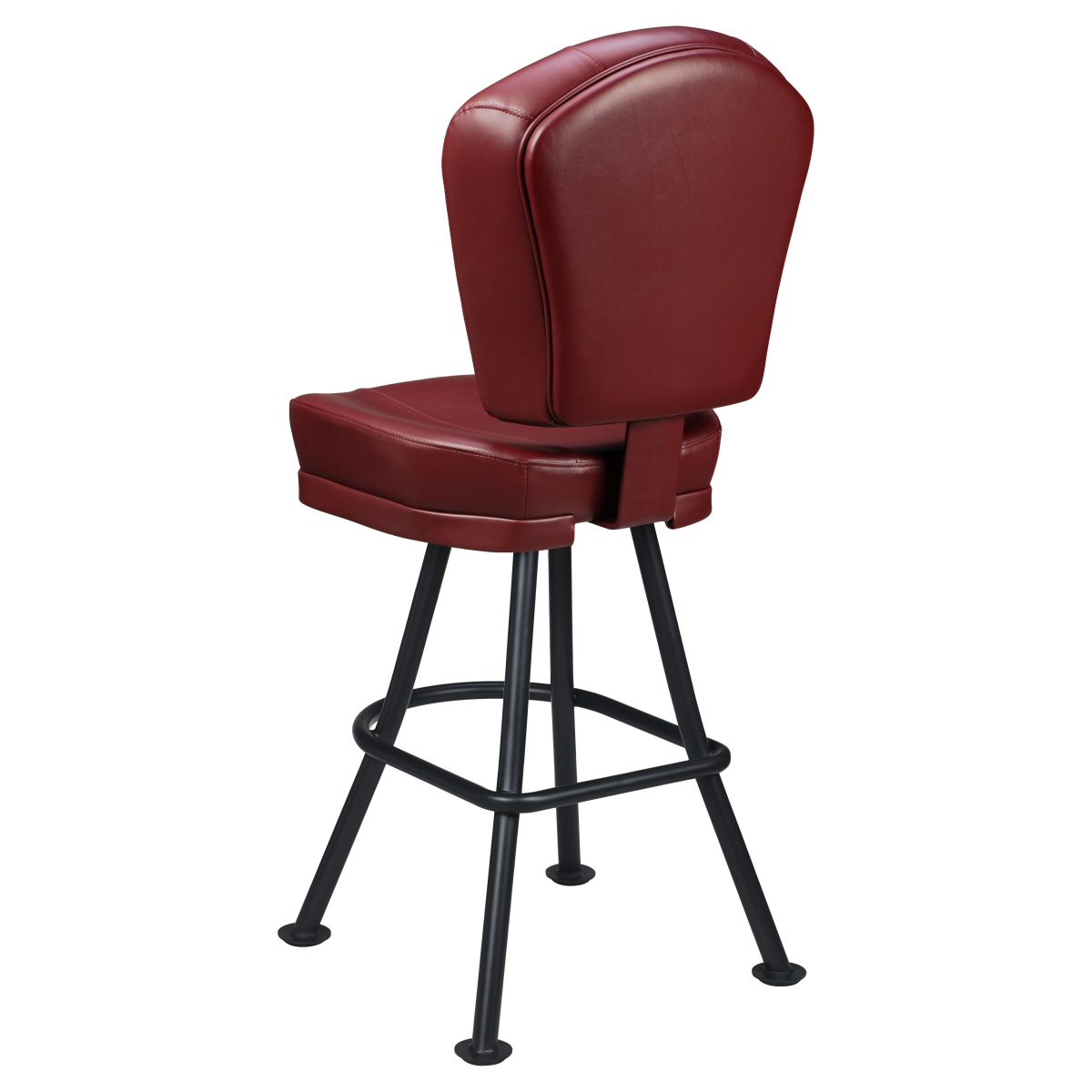 Remi 3-Channel Premium Casino Bucket Bar Stool with Orbit Frame1a08217b3fb150e9bd