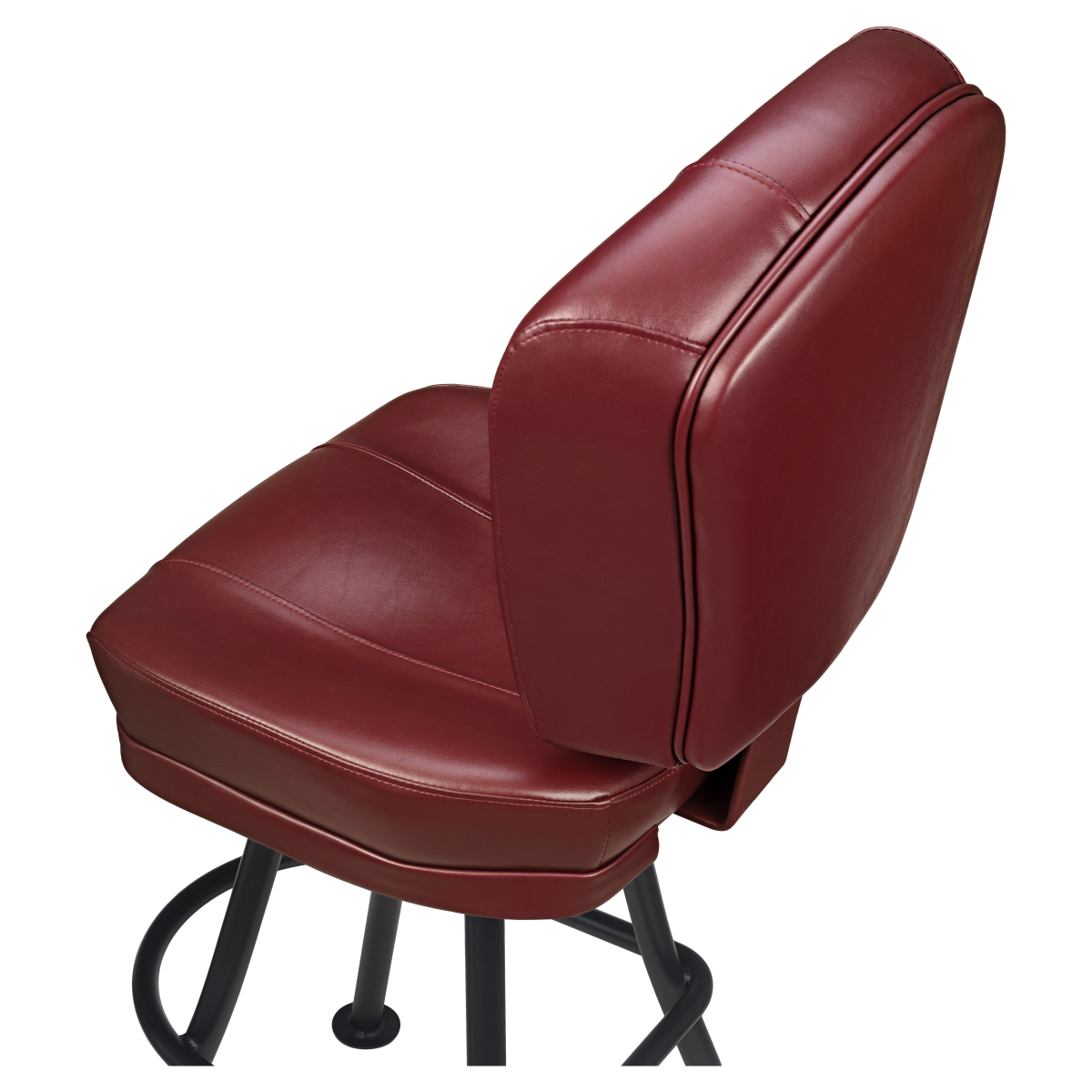 Remi 3-Channel Premium Casino Bucket Bar Stool with Orbit Frame1a08217b3fb5af3167