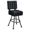 Belvedere Tufted Premium Bucket Bar Stool with Orbit Frame1a08217855063f9702