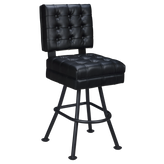 Belvedere Tufted Premium Bucket Bar Stool with Orbit Frame1a08217855063f9702