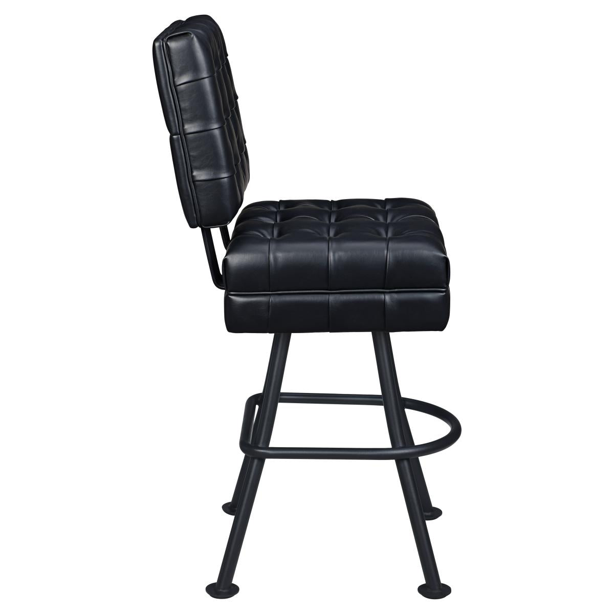 Belvedere Tufted Premium Bucket Bar Stool with Orbit Frame1a08217855068785a9