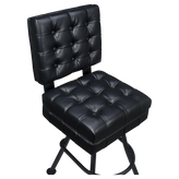 Belvedere Tufted Premium Bucket Bar Stool with Orbit Frame1a08217855073c55d3