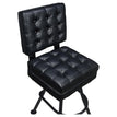 Belvedere Tufted Premium Bucket Bar Stool with Orbit Frame1a08217855073c55d3