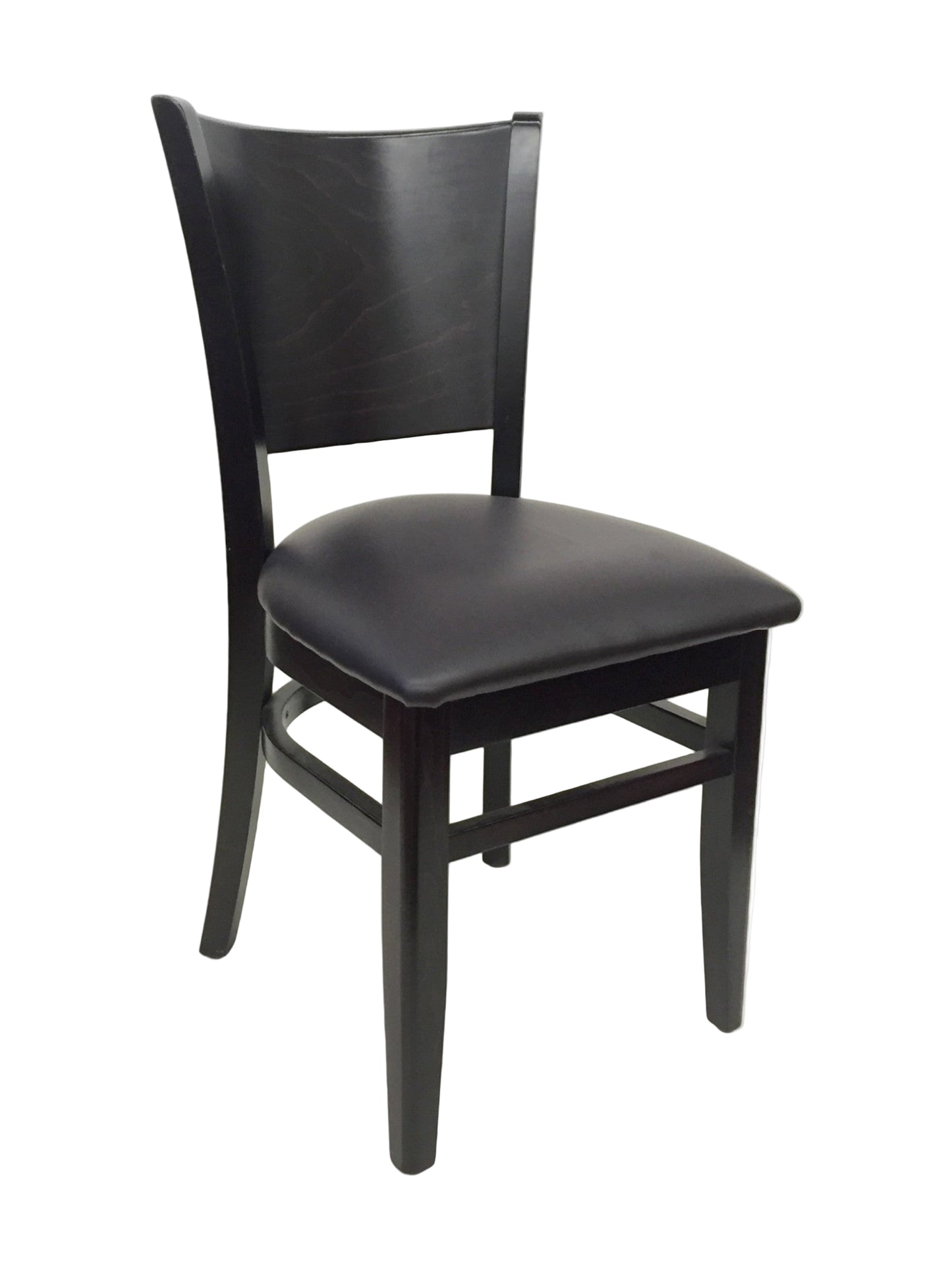 Custom Upholstered Full Back European Beechwood Side Chair